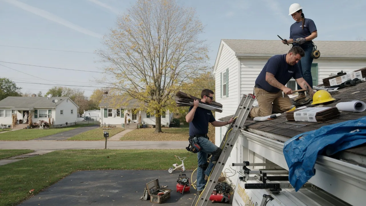 Local Roofing Contractors in Cissna Park, IL near me